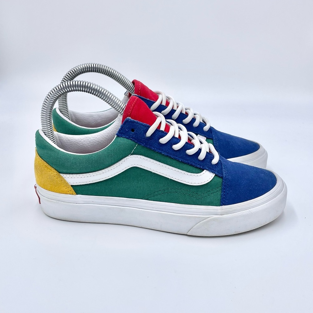Vans Old Skool Yacht Club Sneakers Womens 6.5 Mens 4.5 Shoe Suede Canvas Skate - Picture 2 of 11
